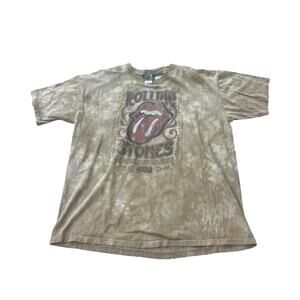 Brown Rolling Stone Tee